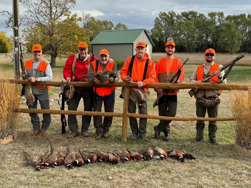 Rooster Tales in Burke, SD 2023 pheasant hunt pics